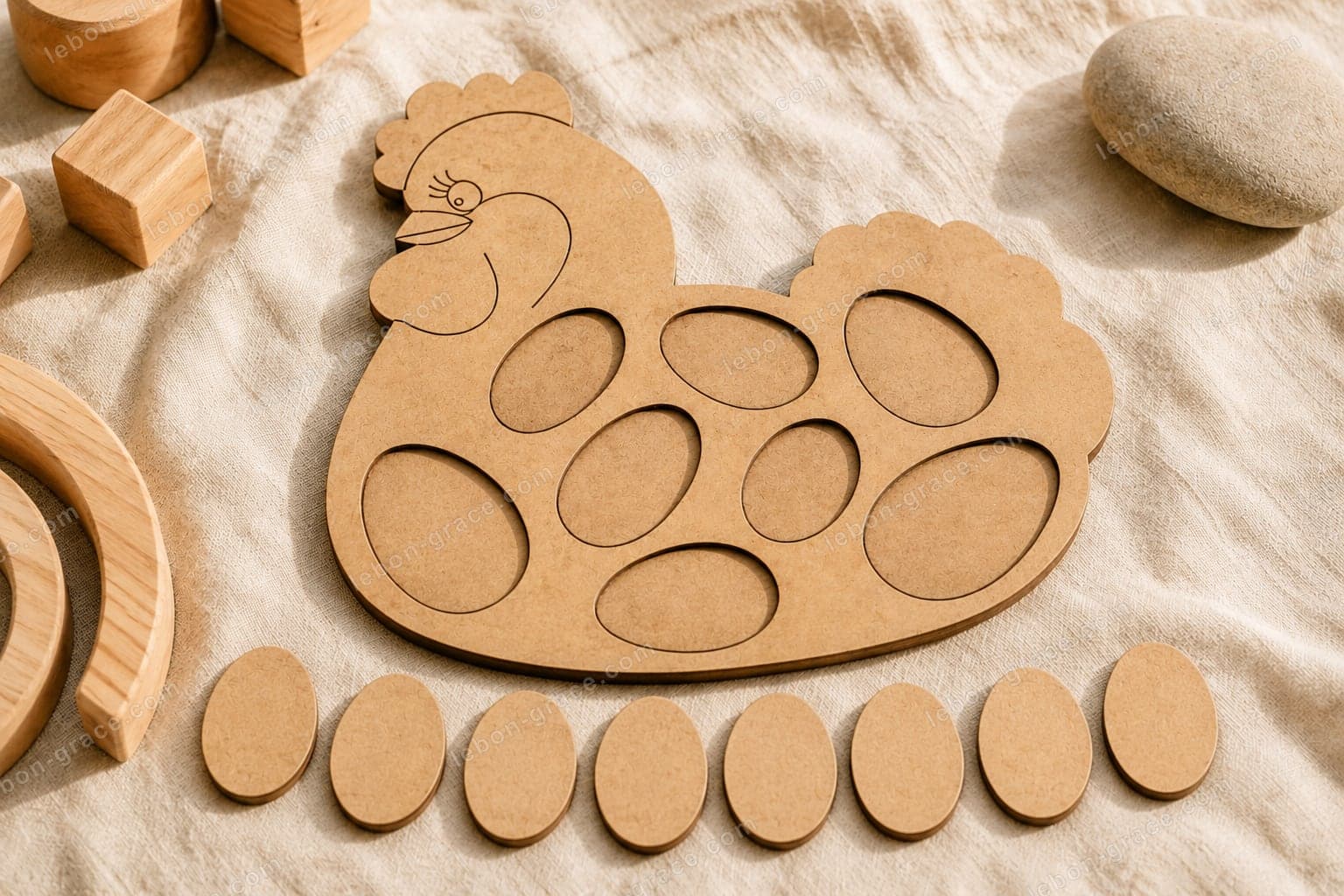 Truck Peg Puzzle, Design Two